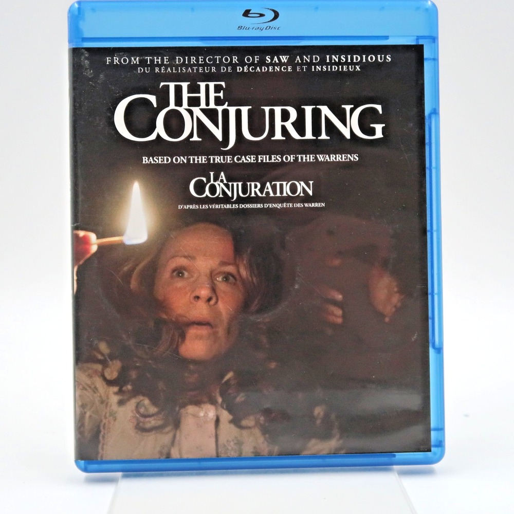 The Conjuring Blu-ray 2013 Patrick Wilson Vera Farmiga Lili Taylor Horror Movie